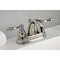 Kingston Brass KB5616AL Restoration 4" Centerset Bathroom Faucet, Polished Nickel KB5616AL - alternate 4